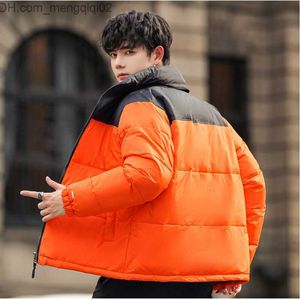 Mäns jackor 2022 Par Down Jacket Coat Men Winter White Duck Down Coat Men's Cold Jacket Thin Men's Park Men's Short Winter Park Z230817