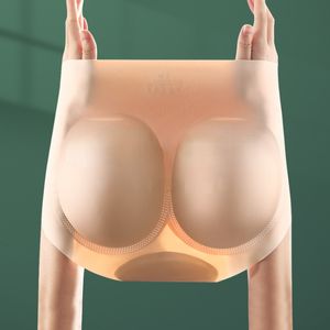 Shapers femininos de verão sem costura calcinha de calcinha de silicone e levanta almofadas de bunda Push Up Briefs Big Ass Bumer Lifting Sexy Buttocks Lingerie 230815