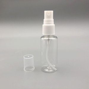 30mlプラスチックファインミストスプレーボトル1オンスの透明な旅行香水アトマイザー、スプレーオンリキッドRLPQ用のポータブル補充可能な旅行サンプルコンテナ