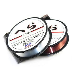 Monofilament Line 100m Nylon Fishing Strong 0,10mm - 0,50 mm Material japonês Linhas de mosca de fluorocarbono Drop Drop Sports ao ar livre DHLQD