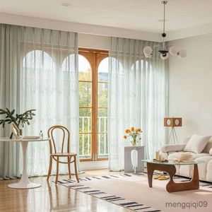 Curtain Semi Sheer Curtains for Living Room - 96 inches Extra Long Light Filtering Grommet Window Curtains for Bedroom /Office R230815