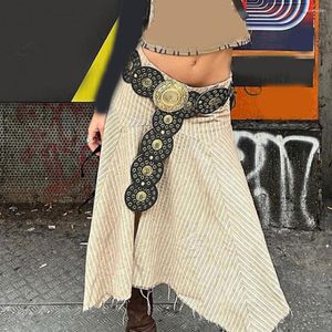 Поясные женские поясные пояс Vintage Hollow Out Cowboy Style Lady Lady Taiste Best Устойчивый