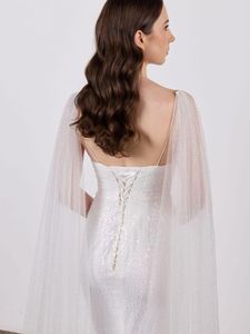 Veli da sposa Topqueen G52 STACHIBILE ALLE DI TULLE ALLOLE ALLA ALI BRICI ALLA ALLA VERE Accessori per matrimoni Spalla