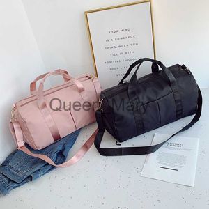 Duffel Bags Large Female Travel Bag Travel Pocket Fashion Cross body Sports Travel Bag Shoe Compartment Clothing Storage Bag Shoulder Bag J0815