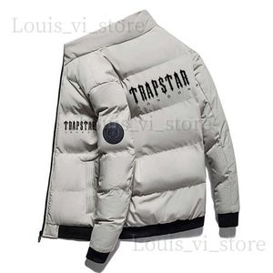 Trapstar - Giacca autunnale/inverno maschile e abbigliamento caldo e caldo parka London parka coreana trapuntata Nuovo 2023 T230815