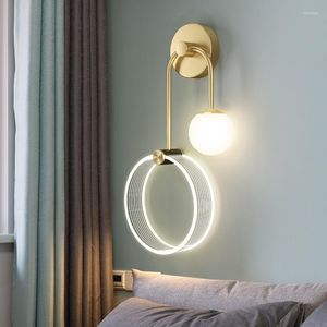 Wall Lamp Vintage Black Sconce Lampen Modern Rustic Indoor Lights Home Decor Led Mount Light Applique