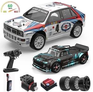 Electricrc Car 2S MJX 1430114302 Hyper Go 114 Brushless HighSpeed ​​4WD 24G su Road RC Rally Drift con giroscopio 230814