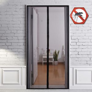 Andra hemtextil Summer Magnetic Mosquito Net Anti Insect Fly Bug Curtain Automatisk stängning Handsfree Door Screen Hushåll 230824