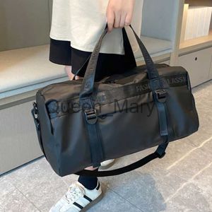 Duffel Bags Unissex Travel Bag Fashion Oxford Sport Yoga Bolsas de ioga de grande capacidade Treinamento de fim de semana Tote de fitness Sapas de fitness Sacos de armazenamento molhado J230815