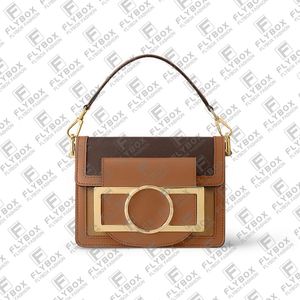 M46537 Dauphine Lock XL torba na ramię Crossbody TOSBES torebka Kobieta moda luksusowa designerka torba Messenger Top Quality Torebka Szybka dostawa