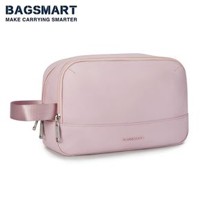 Сумки для хранения Bagsmart Travel Organizer Водостойкий мужчина DOPP Комплект Сумка для бритья для аксессуаров Женщины Косметический макияж туалетная туалетная сумка 230814