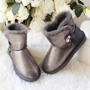 Dress Shoes Cheap New Arrival 2022 Sheepskin Leather Woman Snow Boots 100% Natural Fur Snow Boots Warm Wool Women's Winter Boots X230519