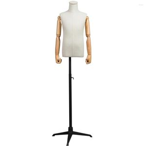 Hängare Child Model Mannequin Display Stand Garment Props Children Half Body Clothing Show Rack Boutique Store Fixture