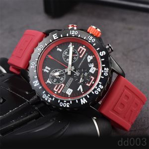 Relógios de pulso de luxo relógio Montre Endurance Pro Avenger Mens Relógios Reloj 44mm Pulseira de Borracha Multi Dial Trabalho Cronógrafo Relógio de Pulso Silicone Orologio Sb0