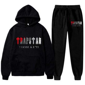 Trapstar Designer Hoodies Båda män Kvinnor förtjockas för hösten och Winterw164