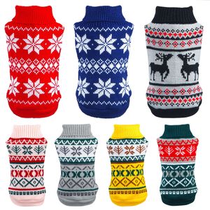 Dog Apparel Winter Dog Clothes Chihuahua Soft Puppy Kitten High Collar Solid Color Design Sweater Fashion Clothing for Pet Dogs Cats 230815