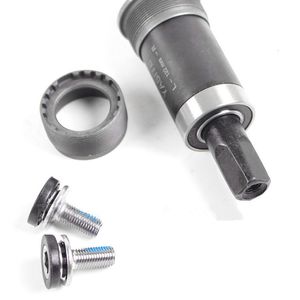 Fahrradgruppen JKLitePro MTB Mountain Road Bicycle Bottom Bracket BB68 Square Loch Kurbel 107 113 118 120 122 124 127 mm mit wasserdichten Schrauben 230815