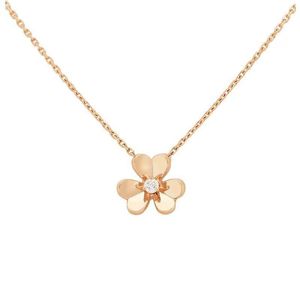 designer necklace for women fashionable new four-leaf clover necklace high-quality titanium steel 18k gold pendant necklace jewelry