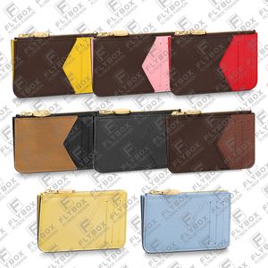 M81881 M81882 M81883 ROMY Kreditkortshållare Wallet Coin Purse Key Pouch Women Fashion Luxury Designer Top Quality Purse Pouch Fast Delivery M81880 M81912