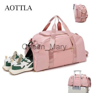 Duffel Bags Aottla Backpack Backpack Bolsas Mulheres Bolsas de Grande Capacidade Bolsas Crossbody Bolsa Feminina Esportes Bola Duffle Bag Duffle J230815