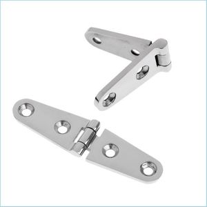 Atv Parts 2 Pieces 316 Stainless Steel Boat Marine Deck Cabin Strap Hinge Drop Delivery Mobiles Motorcycles Scooter Dhmhr