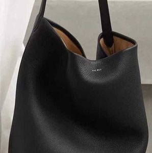 Designer The row leather large capacity tote bag Park Tote Bags minimalist bucket shoulder Fashion goes with everything