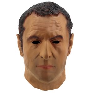Maschere da festa maschera realistica maschera in gomma cosplay maschio oggetto di scena di copricapo in latex full head woman 230814
