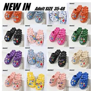 Slipper Bubble Slides Children New Kids Sandals Summer Outdoor Sport Shoes Boys Girls Close Toes Slippers Anti-Slip R230815