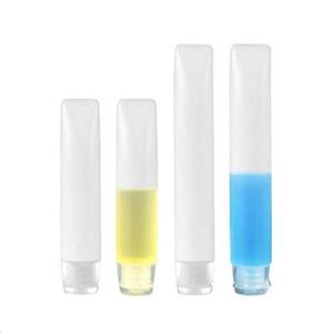 30 ml di tubi morbidi portatili ricaricabili in plastica con contenitori di stoccaggio crema per trucco per trucco in punta