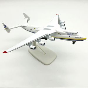 Flygplan Modle Antonov 225 Airlines Ukraina AN-225 MRIYA-legering Sovjetunionen Air Airplane Model Plane Diecast Aircraft 230814