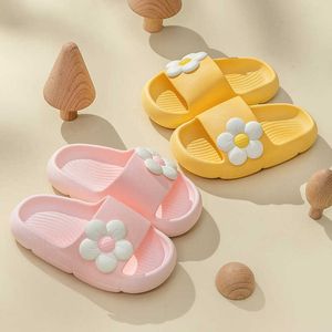 Slipper Kids Slippers Girls Boys Flower Soft Home Shoes Summer New Boys Girls Beach Slippers Non-slip Comfortable Cute Children Slippers