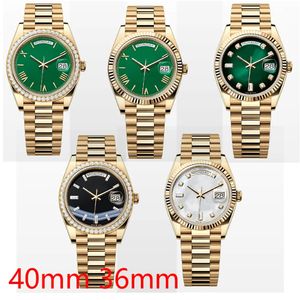 Designer Date Watch Mens 2813 Mechanical Watch Sapphire 40mm Römisch Digital wasserdicht 50m Schwimmurlaubsgeschenk mit Originalbox luxuriöser automatischer Uhr AAA