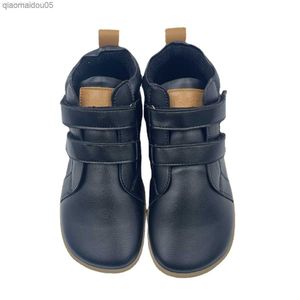 Sneakers TipsieToes Top Brand Barefoot Leather Baby Girls' Boys' Fashion Shoes Spring Summer Winter Ankle Boots Wide Shoe Box Z230815