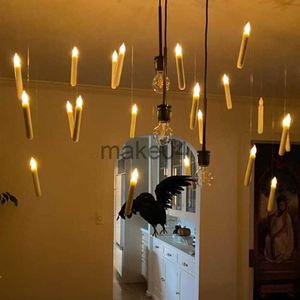 Neuheit Gegenstände 61230pcs Set Floating Led Candles Light mit Seilfernbedienungskontrolle Geburtstagsfeier Halloween Hochzeitsdekoration LED CANK J230815