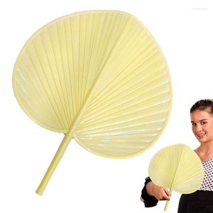 Decorative Figurines Chinese Round Fan Paddle Hand Cooling Fans Large Traditional Personal Portable For Party