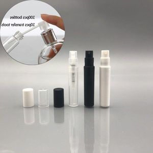 3ML/3Gram Refillable Plastic Spray Empty Bottle Mini Small Round Perfume Essential Oil Atomizer Container For Lotion Skin Softer Sample Vleb