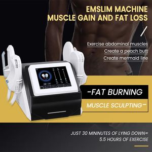 Bärbar Slim Beauty Pro Byggmuskler Byggnad Stimulerar kropp Ems Body Sculpting Tesla Machine Cellulite Remover Fat Burning Beauty Machine