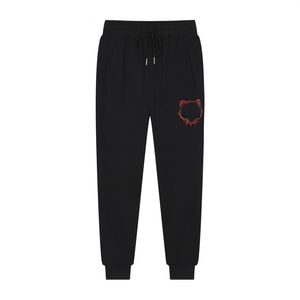 Projektant męscy spodni jogger list haft haft długie spodnie tygrysa nowe hip hop streetwear czarne kobiety swobodne dresowe mody męskie