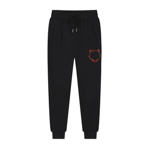 Designer Mens Fashion Jogger Pants Letter Brodery Long Tiger Pants New Hip Hop Streetwear Black Womens Casual Sweatpants Mens Fashion