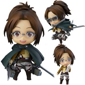 Figury zabawek akcji #1123 Hange Zoe Attack na Titan Anime Figure Hanji Shingeki No Kyojin Action Rysunek #775 Erwin Smith Figure Collectible Doll Toy 230814