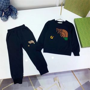 Baby Girls Boys Clothing Sets Children Casual Clothes 2023 Spring Kids Vacation Outfits Fall Cartoon Long Sleeve T Shirt Pants 100cm-160cm J2
