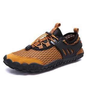 Scarpe da design a piedi Mesh Wading Scarpe sportive per esciugatura per asciugatura rapida spiaggia scarpe da nuoto anfibia scarpe da uomo anfibia