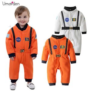Special Occasions Umorden Astronaut Costume Space Suit Rompers for Baby Boys Toddler Infant Halloween Christmas Birthday Party Cosplay Fancy Dress 230814