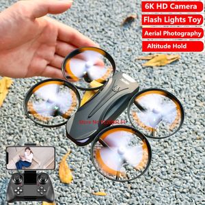 Aircraft Modle 6k profession HD Wide Angle Camera WiFi Fpv Drone Dual Altitude Hold Drones Aerial Pography Toys Gift Boy Kid 230815
