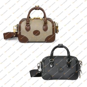 Unisex moda sıradan tasarımcı lüks küçük duffel çantalar çapraz vücut omuz çantaları messenger çanta çanta tote üst ayna kalitesi 723307