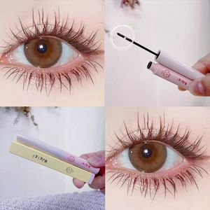 Ultra-Fein-Mascara-Curling Dick verlängernde Wimpern Mascaras wasserdicht nicht schläfrig braun natürlicher Curl Mascara Make-up E340