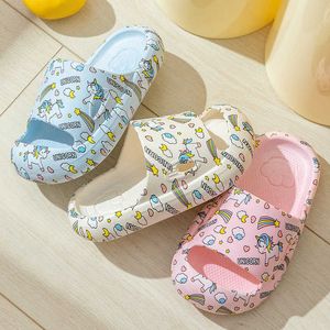 Slipper Children's Slippers Summer New Baby Boys and Girls' Wearing Soft Thick Sole Sandals Outside of Home Kids Shoes