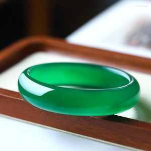 Bangle Green Jade Bangles High Grade A Myanmar Jadeite z certyfikatem Birma Jades Kamień Naturalny Uzdrawianie biżuterii