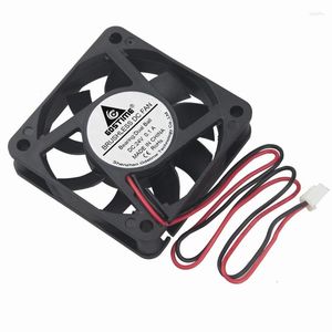 Computer Coolings Gdstime 10 Pcs DC 24V Two Ball 6cm PC Case Motor Cooling Fan 60mm X 15mm 6015 2Pin CPU Cooler 60mmx60mmx15mm