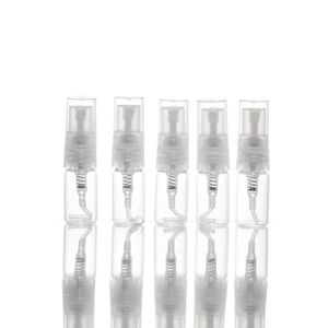 2ML Refillable Atomizer 2CC Mini Essential Oil Perfume Sample Empty Pump Spray Glass Bottle Vaoas